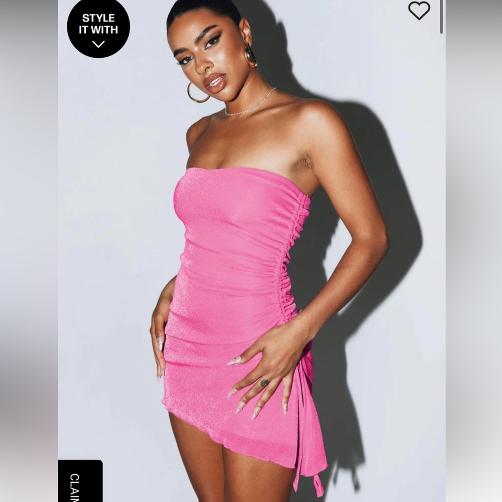 PINK MINI DRESS